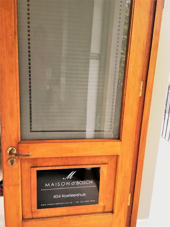 Maison D'Bosch : 404 Koetsiershuis Stellenbosch Eksteriør billede